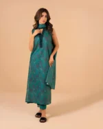 Al Karam Lawn 3 Piece Suit