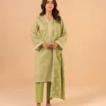 Al Karam Lawn 3 Piece Suit
