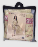 Al Karam Lawn 3 Piece Suit - Image 3